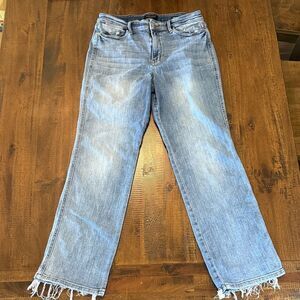 Judy Blue Light Wash Straight Leg Dad Jeans